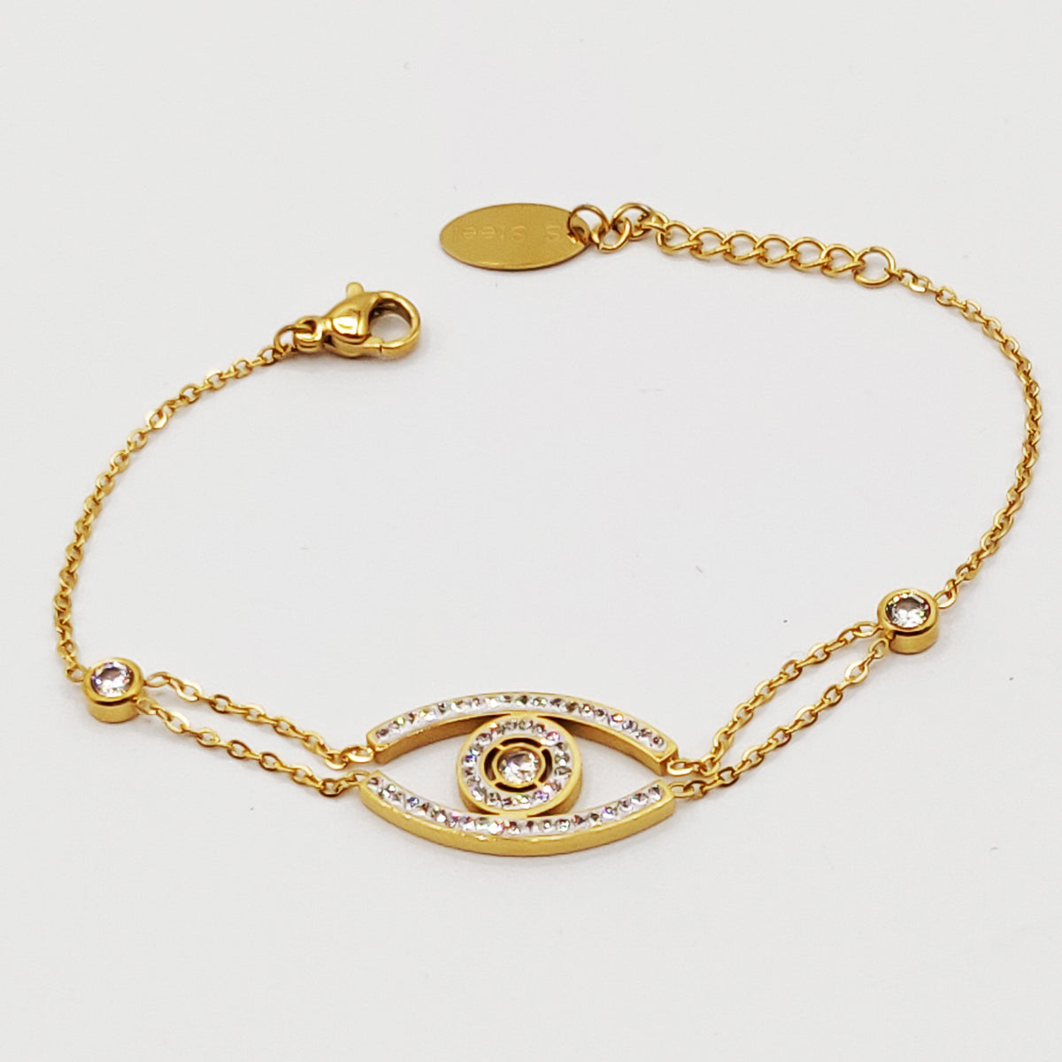 Bracelet Oeil Fashion Cristaux Luxe
