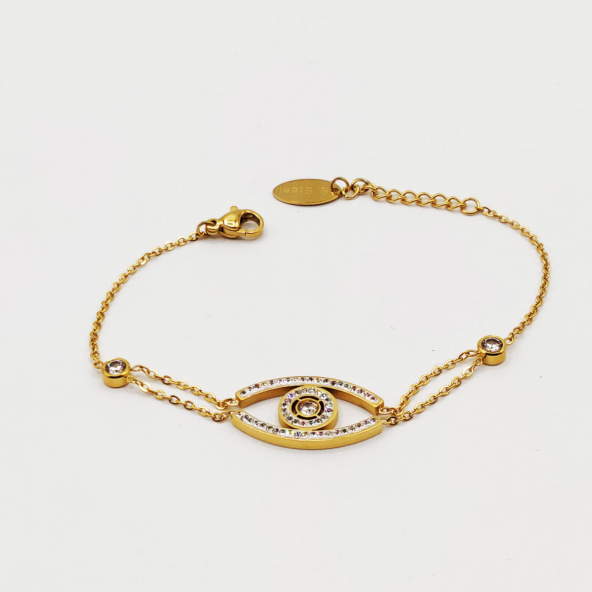 Bracelet Oeil Fashion Cristaux Luxe