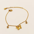 Bracelet Papillon et Cristaux