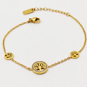 Bracelet Pendentif Eden Cristaux Simple