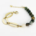 Bracelet Pierres Nuances de Vert Luxe