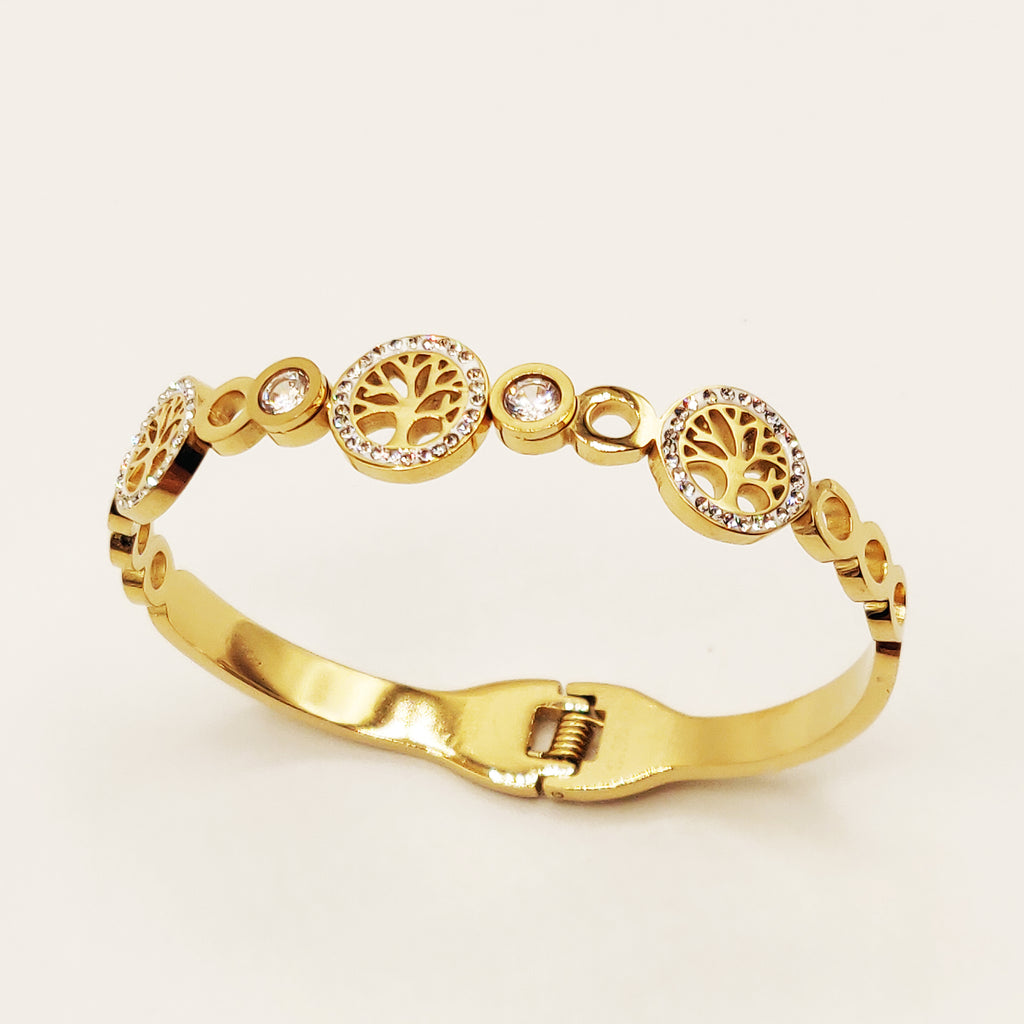 Bracelet Rigide 3 Eden Cristaux
