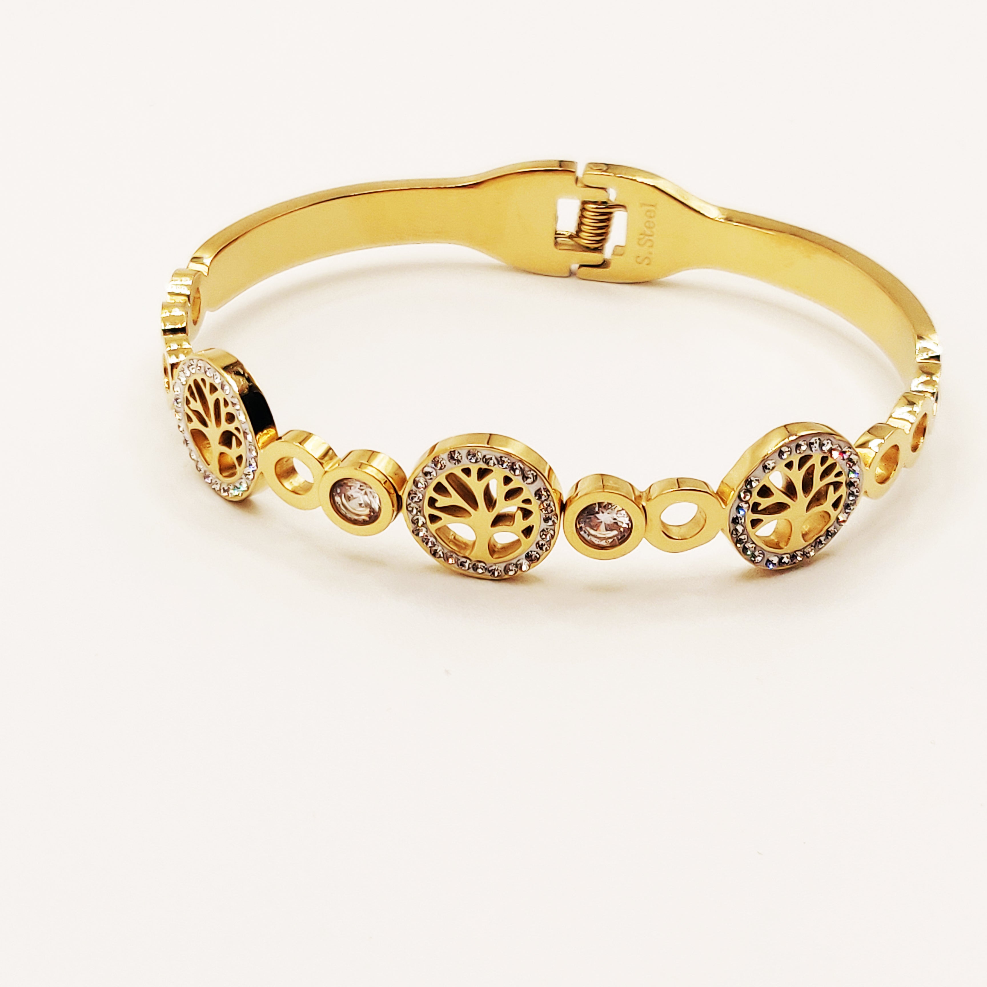 Bracelet Rigide 3 Eden Cristaux