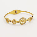 Bracelet Rigide 5 Eden Cristaux