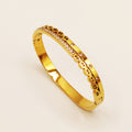 Bracelet Rigide CD Luxe Ligne Cristaux