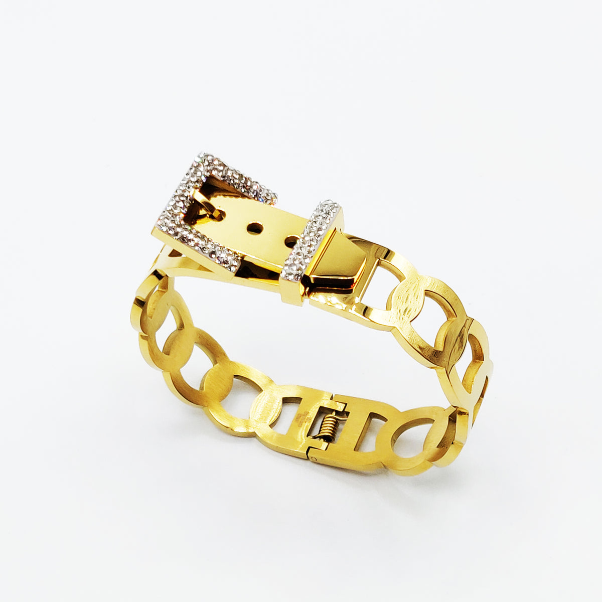 Bracelet Rigide Chaîne Ceinture Luxe