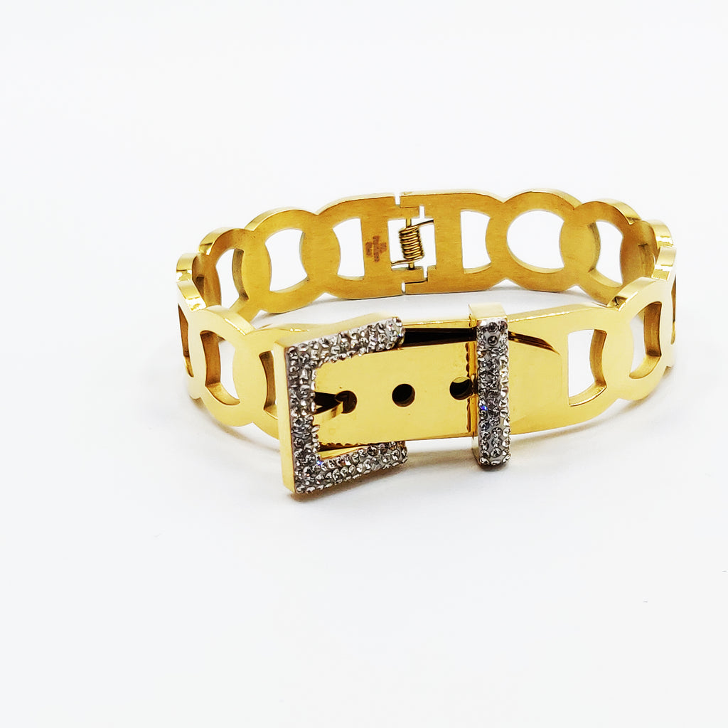 Bracelet Rigide Chaîne Ceinture Luxe