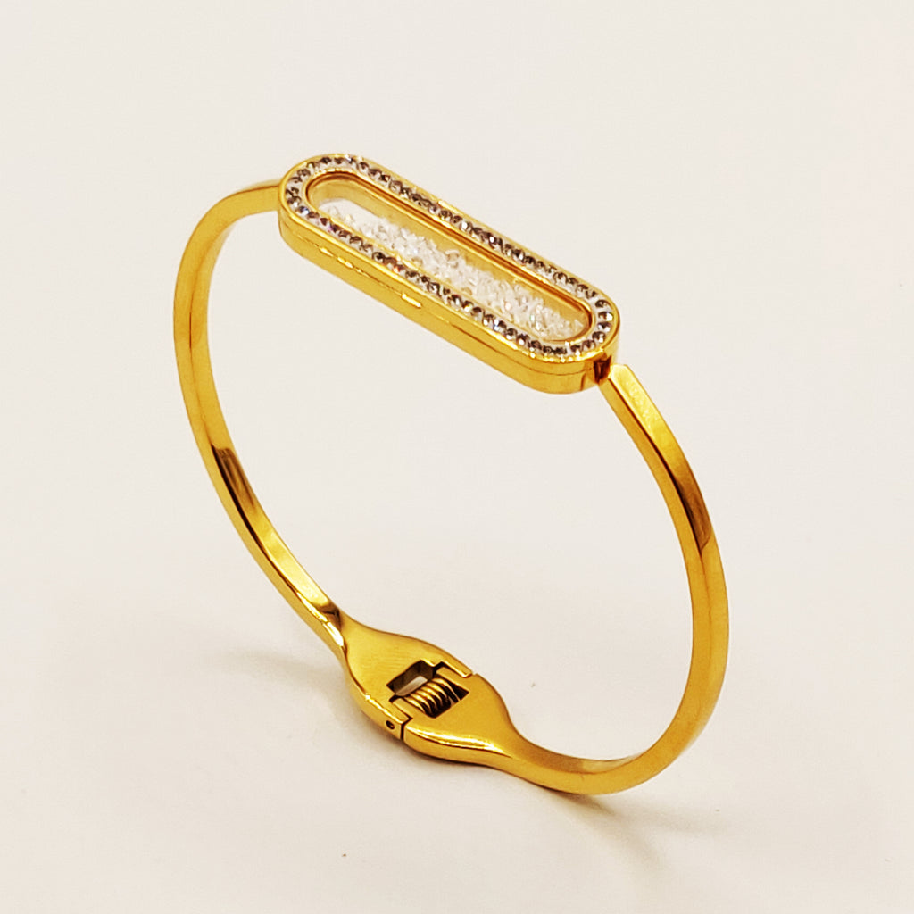 Bracelet Rigide Cristaux