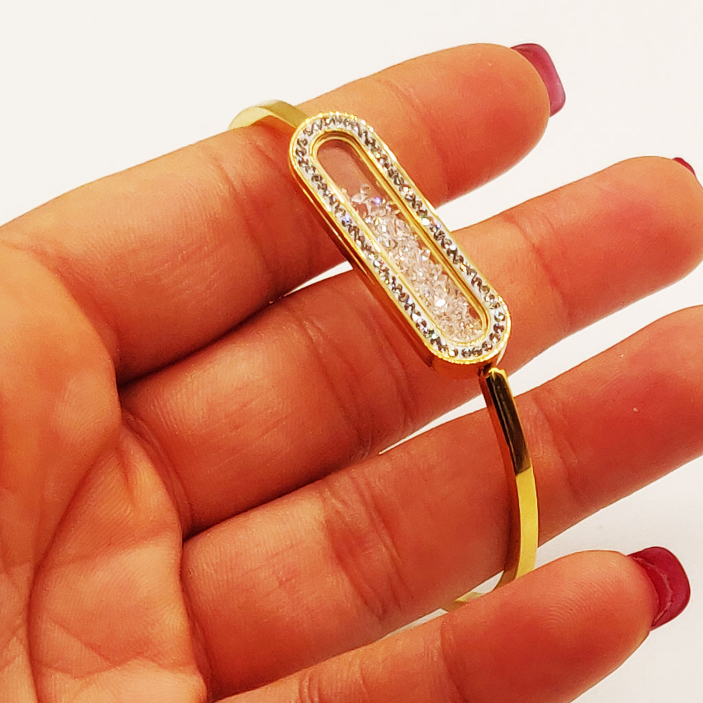 Bracelet Rigide Cristaux