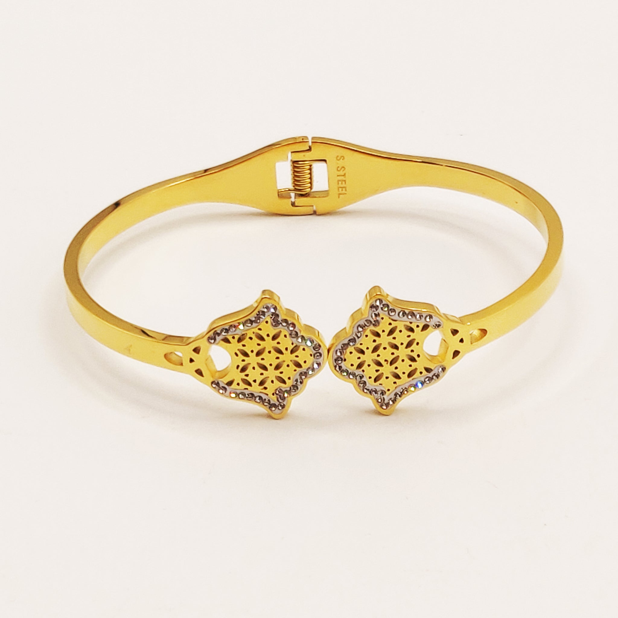 Bracelet Rigide Double Main de Fatma Luxe