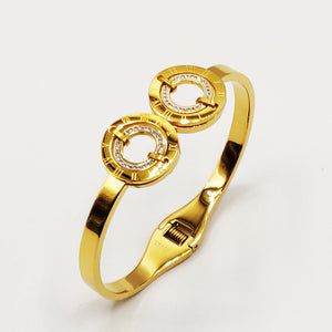 Bracelet Rigide Double Rafinity Luxe