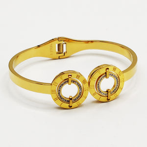 Bracelet Rigide Double Rafinity Luxe