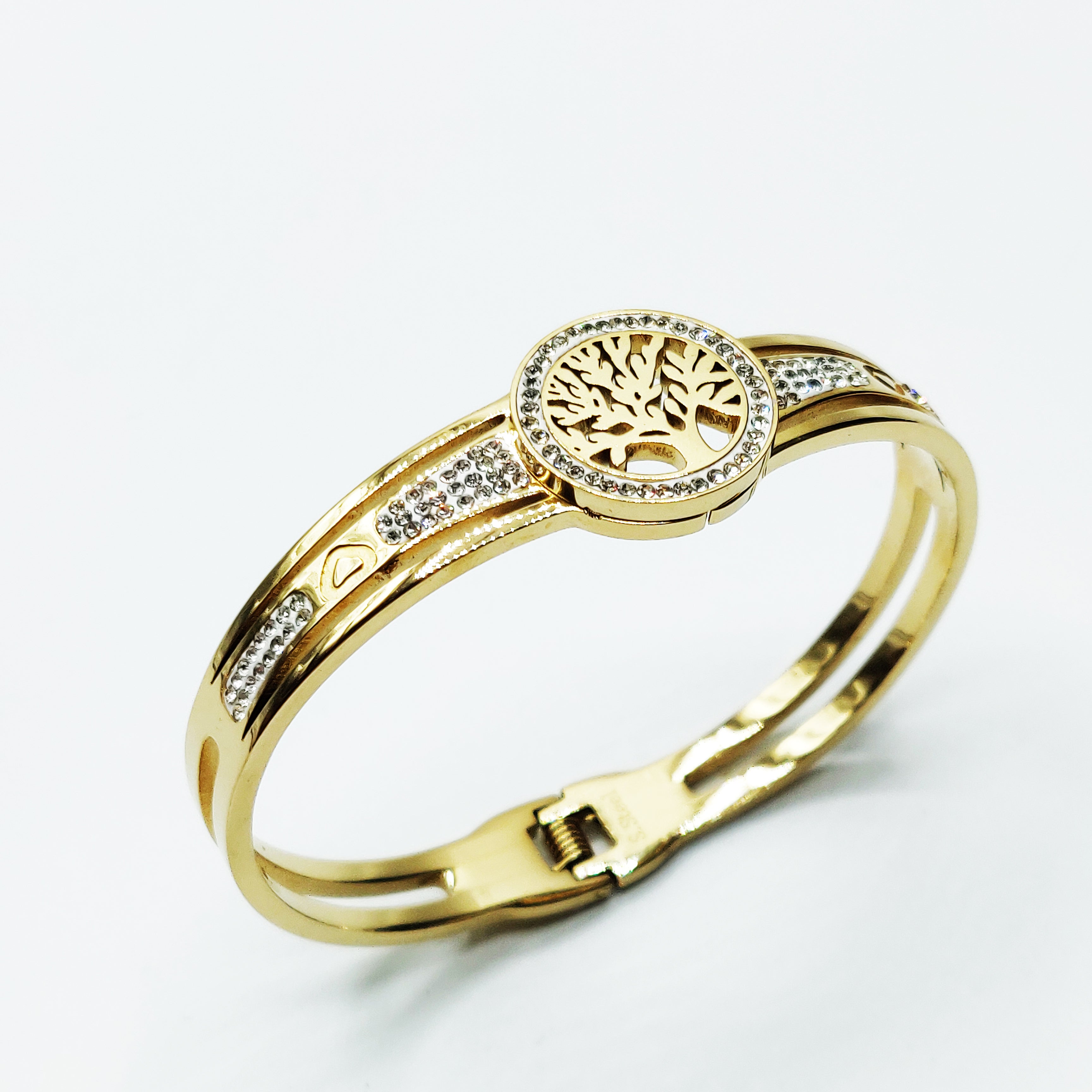 Bracelet Rigide Eden Cristaux Luxe