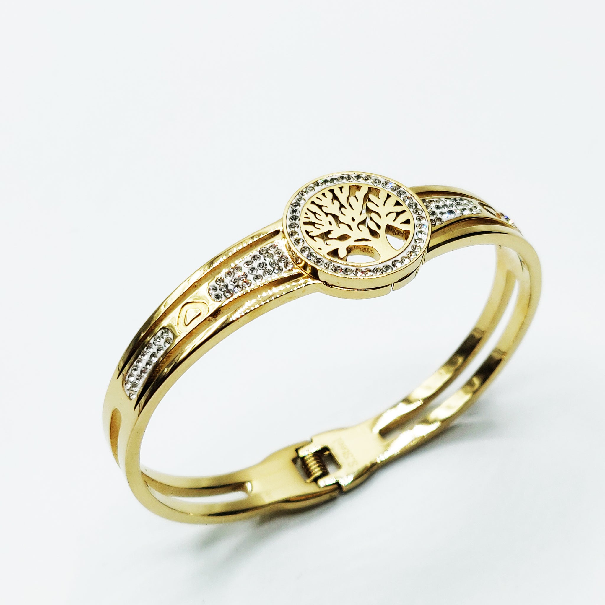 Bracelet Rigide Eden Cristaux Luxe