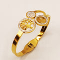 Bracelet Rigide Eden Triple Luxe