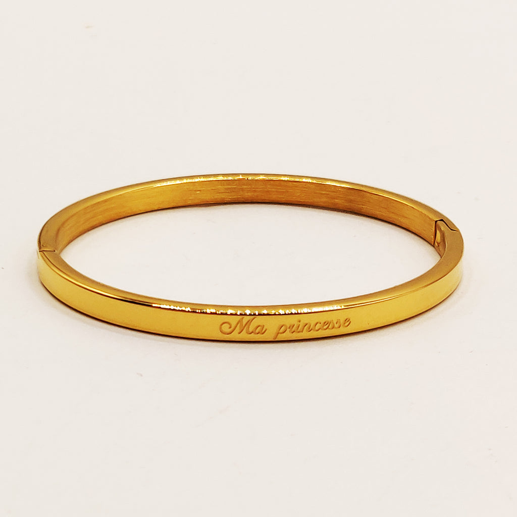Bracelet Rigide Ma Princesse (Taille Enfant)