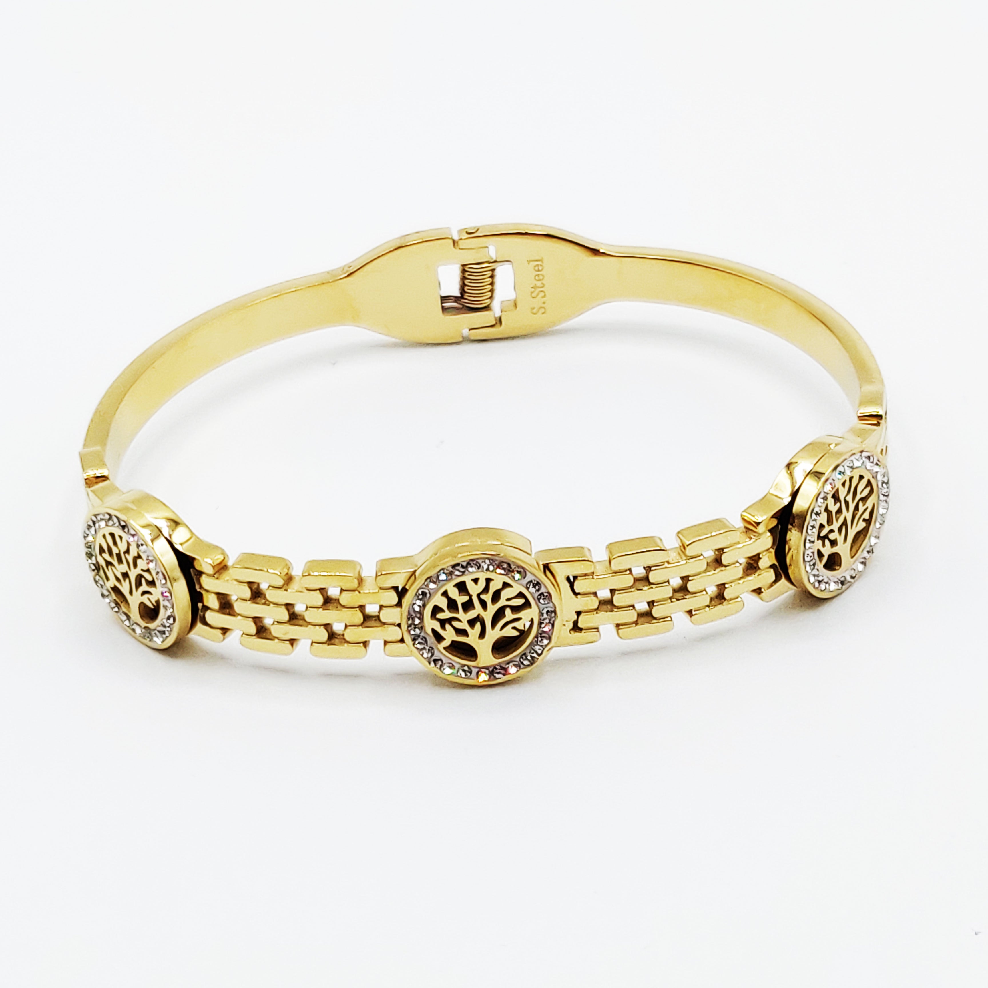 Bracelet Rigide Maille 3 Eden
