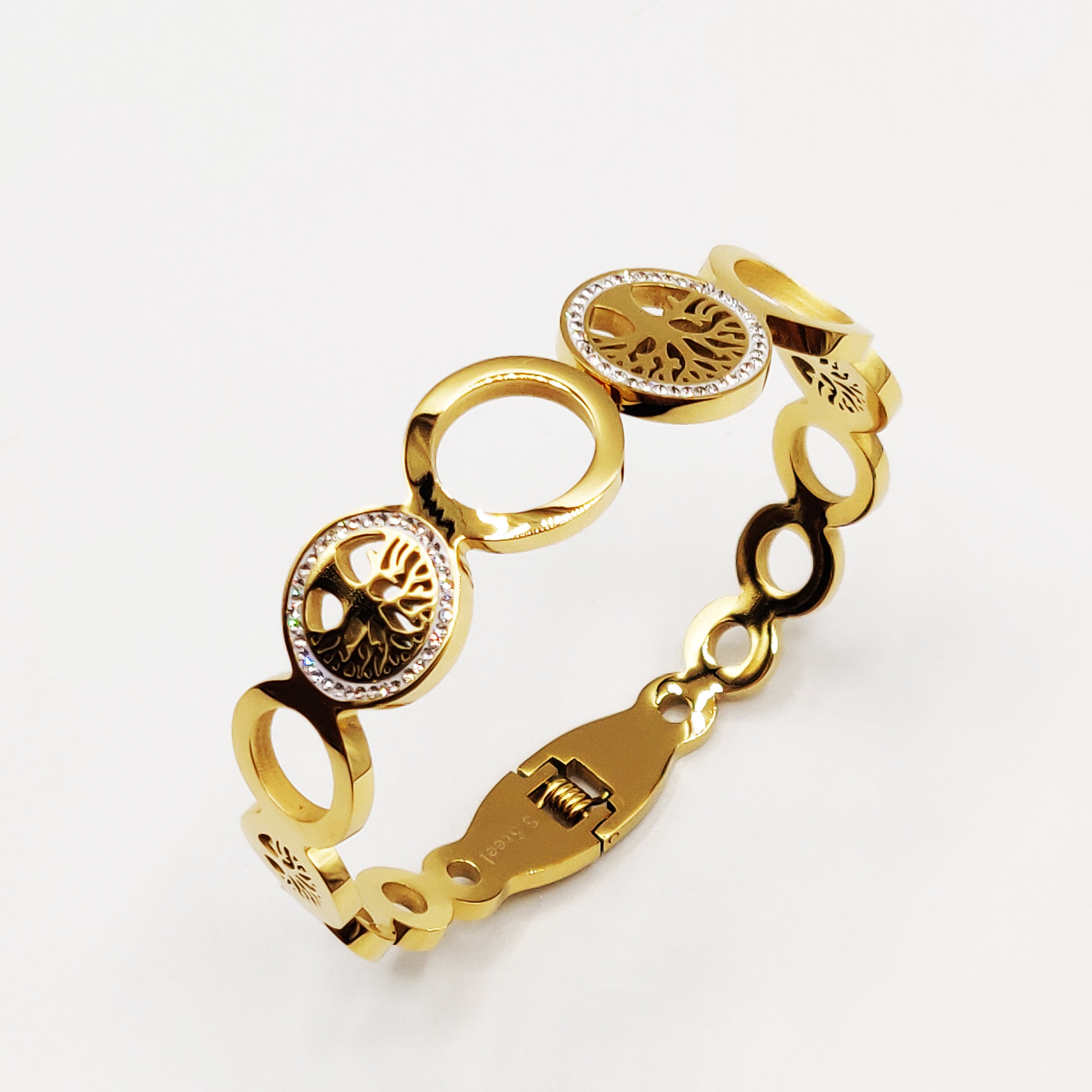 Bracelet Rigide Multi Eden et Cercles