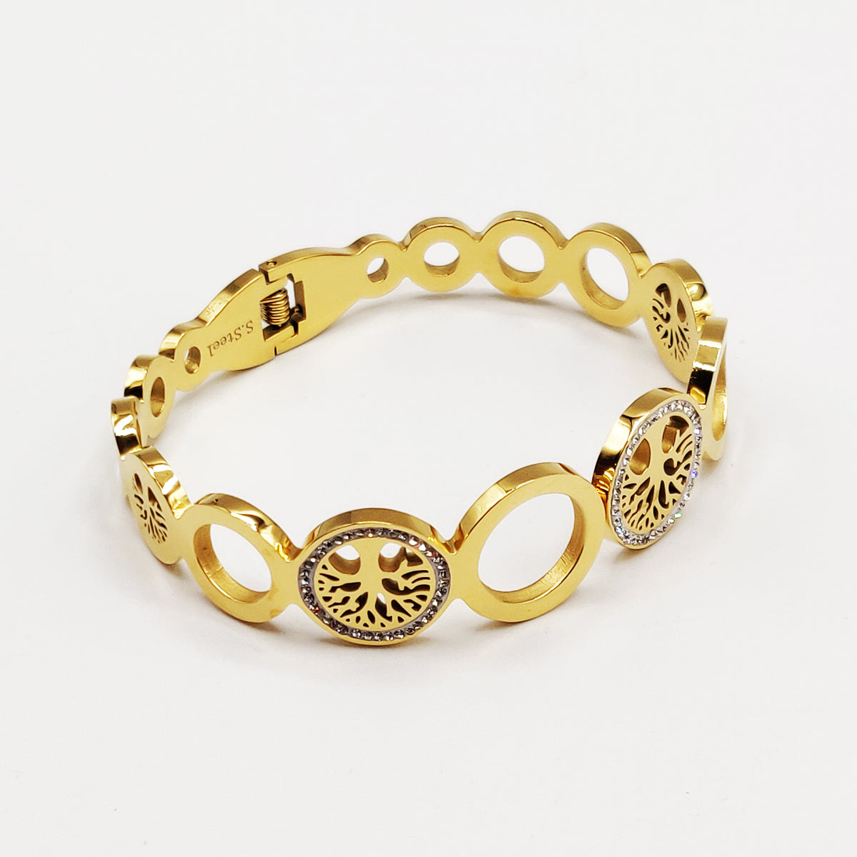 Bracelet Rigide Multi Eden et Cercles