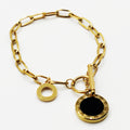 Bracelet Romain Chaîne Cercle et Barre