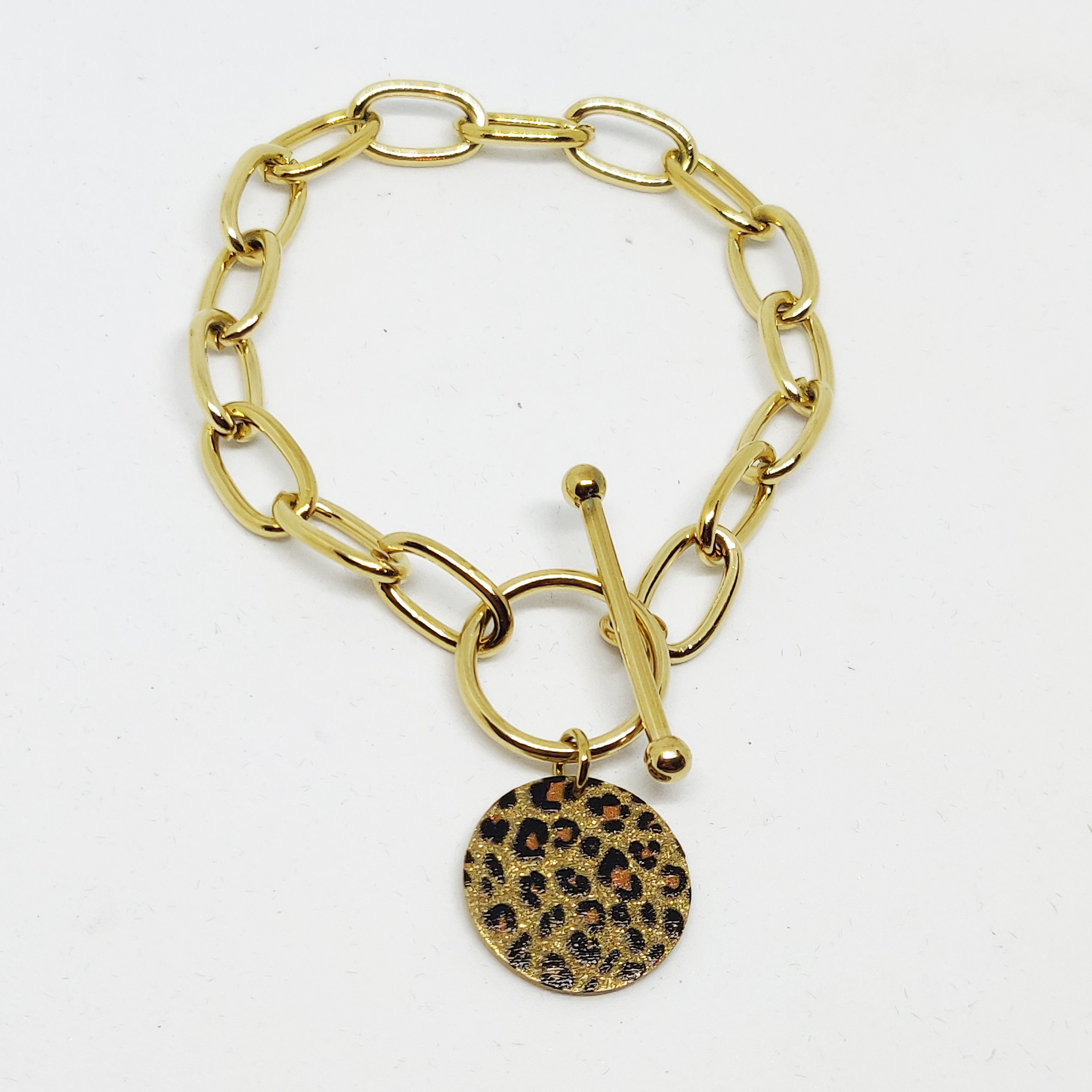 Bracelet Cercle Léopard