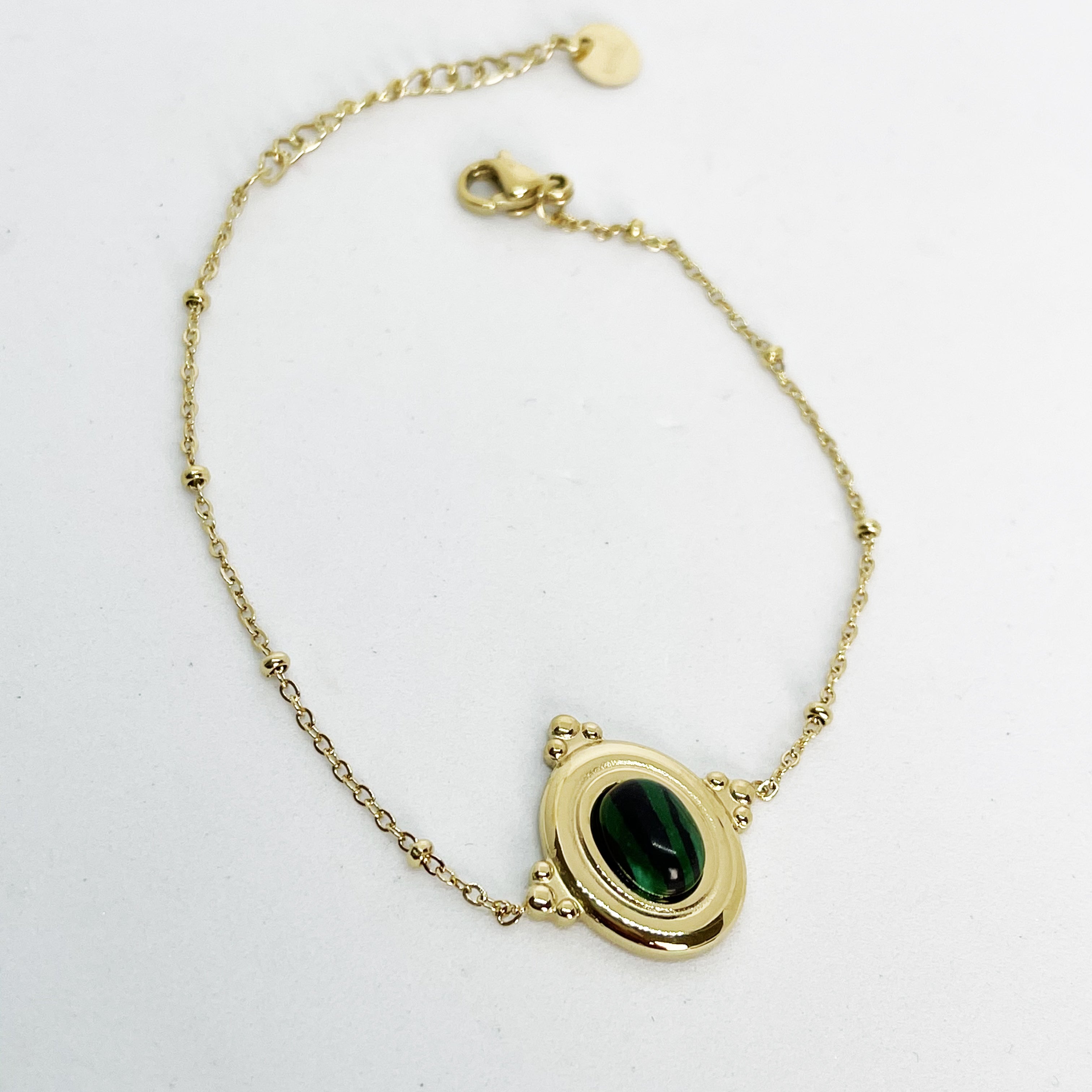 Bracelet Royal Pierre Verte