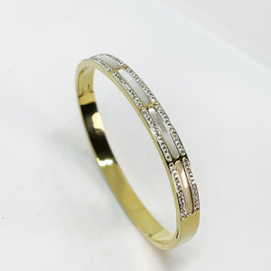 Bracelet Style Marbre Cristaux