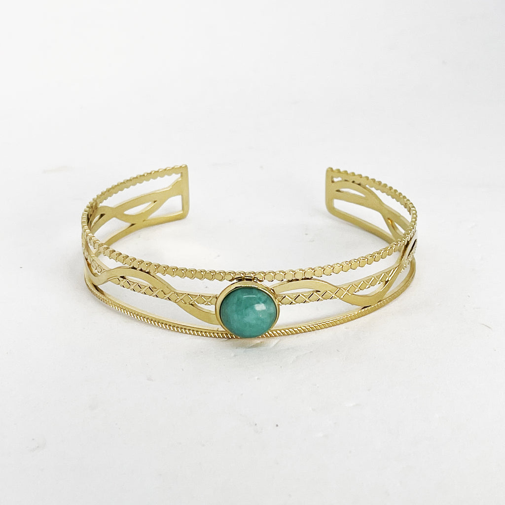 Bracelet Stylish Perle Bleue