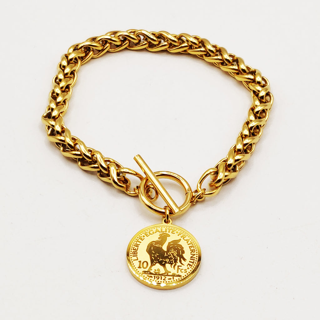 Bracelet Torsade Louise Coq Luxe