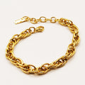 Bracelet Torsade Multi Chaînes Luxe