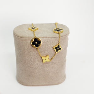 Bracelet Trèfles et Étoiles Luxe