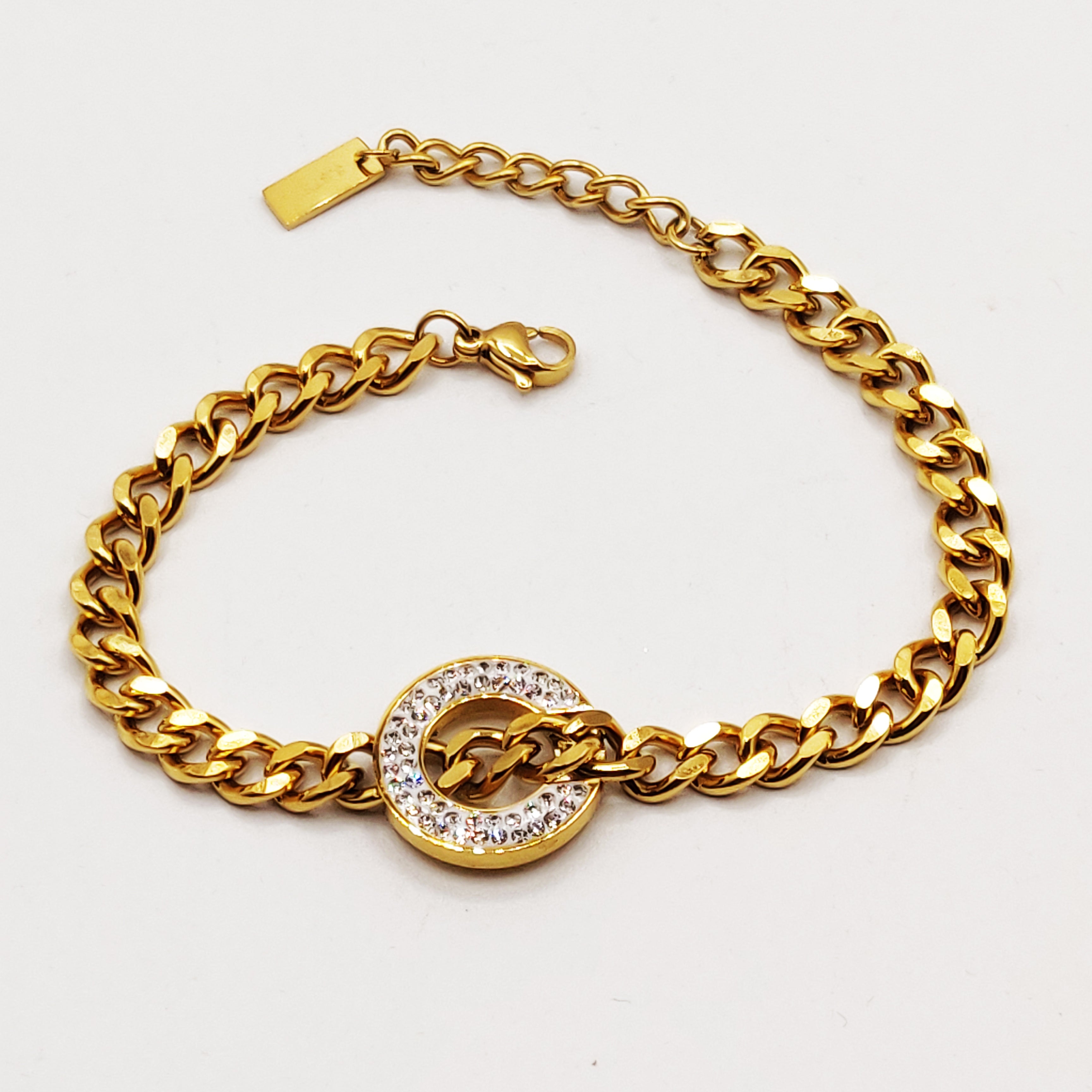 Bracelet Tresse Cercles Fashion Luxe