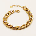 Bracelet Tresse Gros Cristaux Luxe