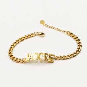Bracelet Tresse J'ADORE Luxe