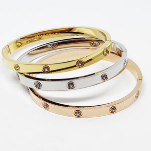 Trio de bracelets Prestige Épais