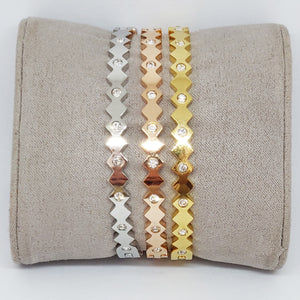 Trio de bracelets ZigZag