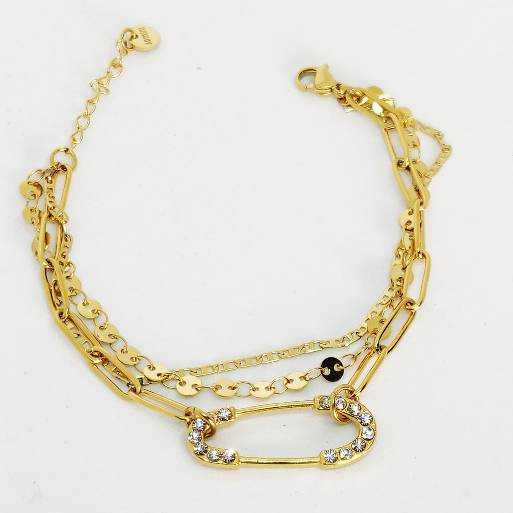 Bracelet Triple Épingle