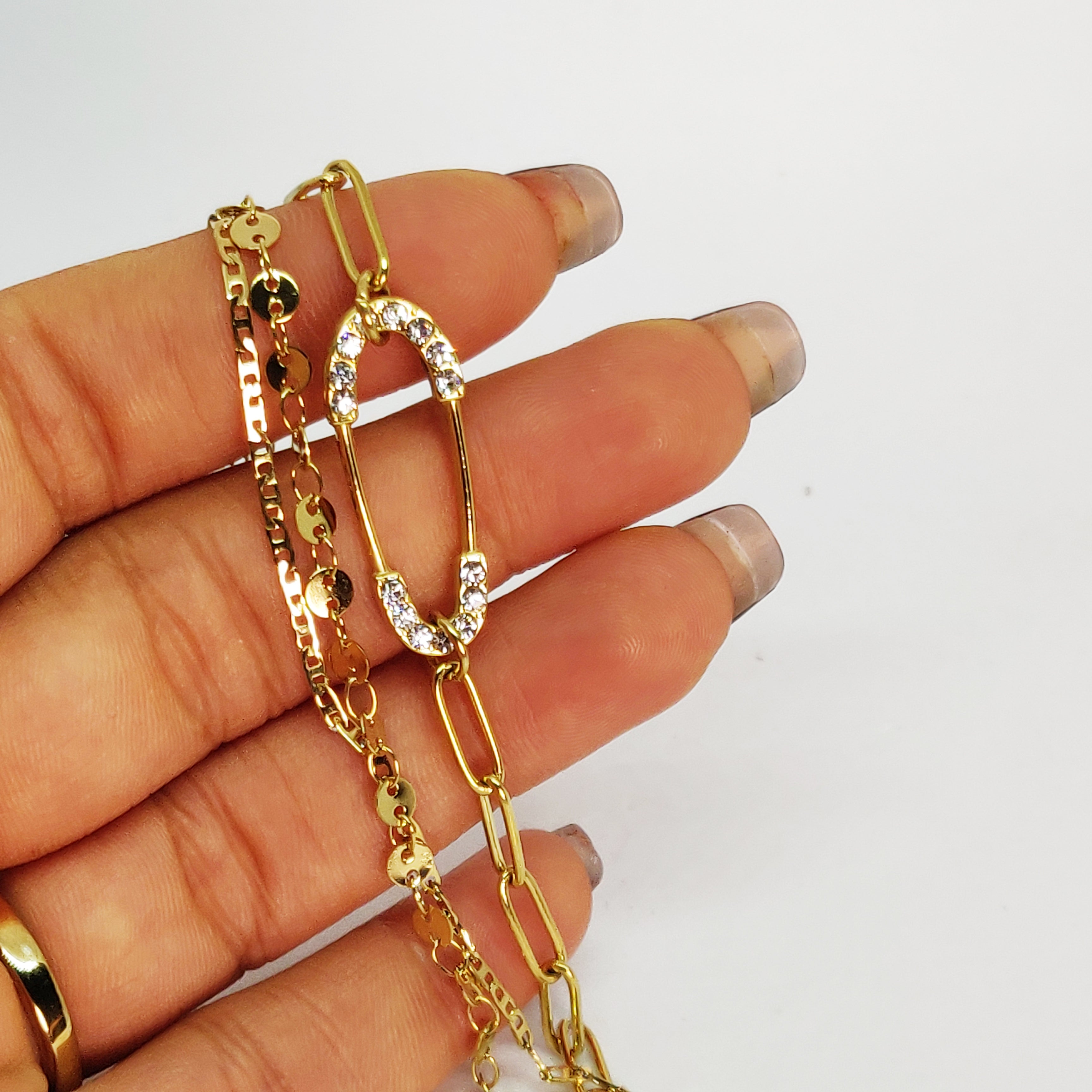 Bracelet Triple Épingle