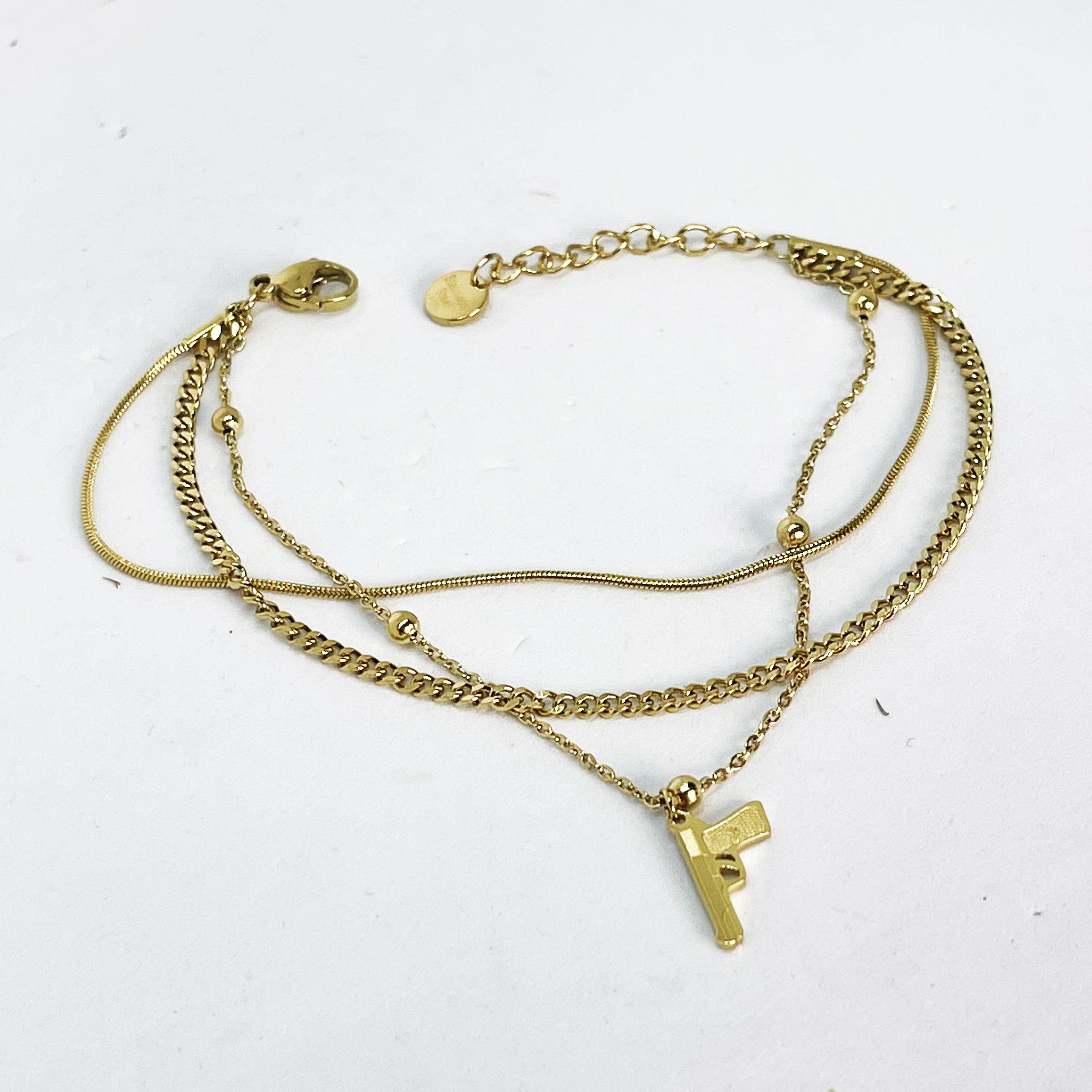 Bracelet Triple Pistolet Luxe