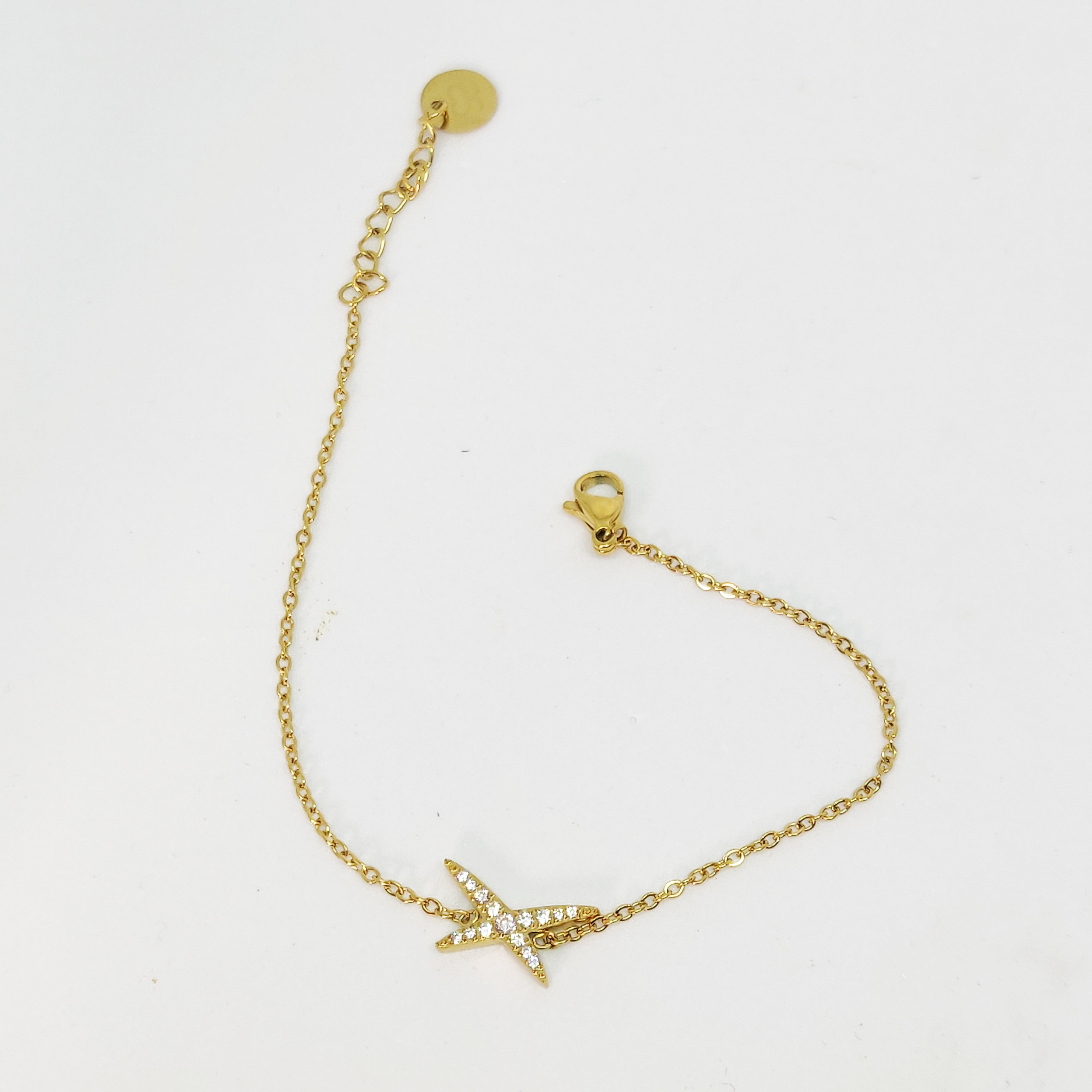 Bracelet X Cristaux Simple