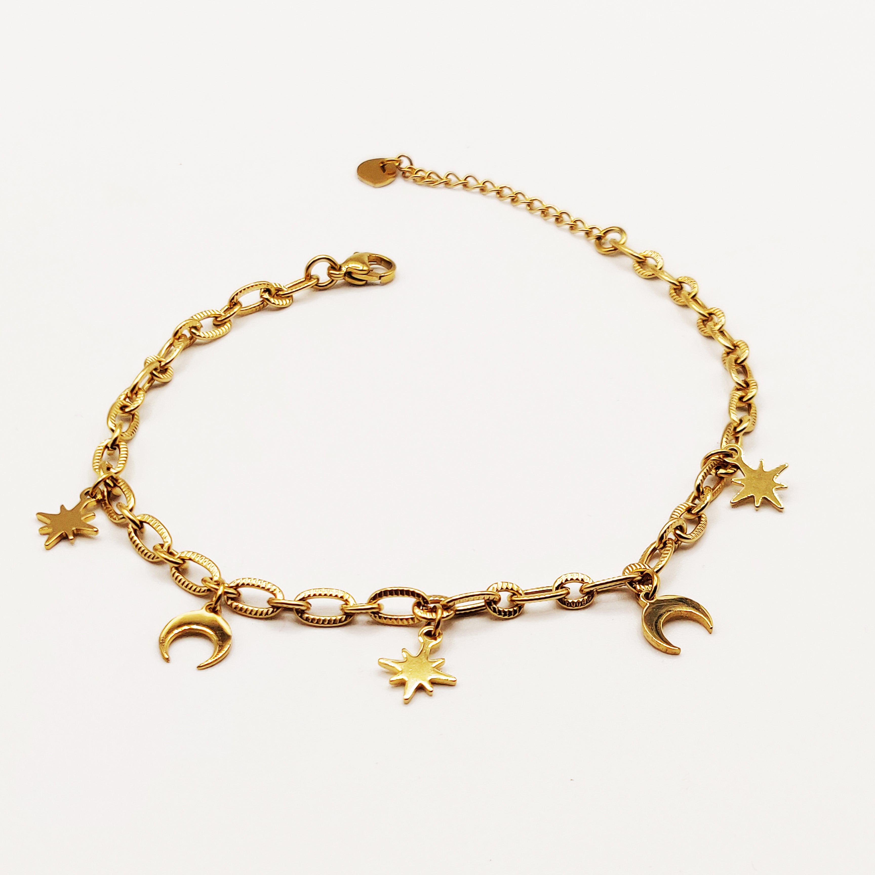 Chaîne de Cheville Chaîne Lunes et Étoiles