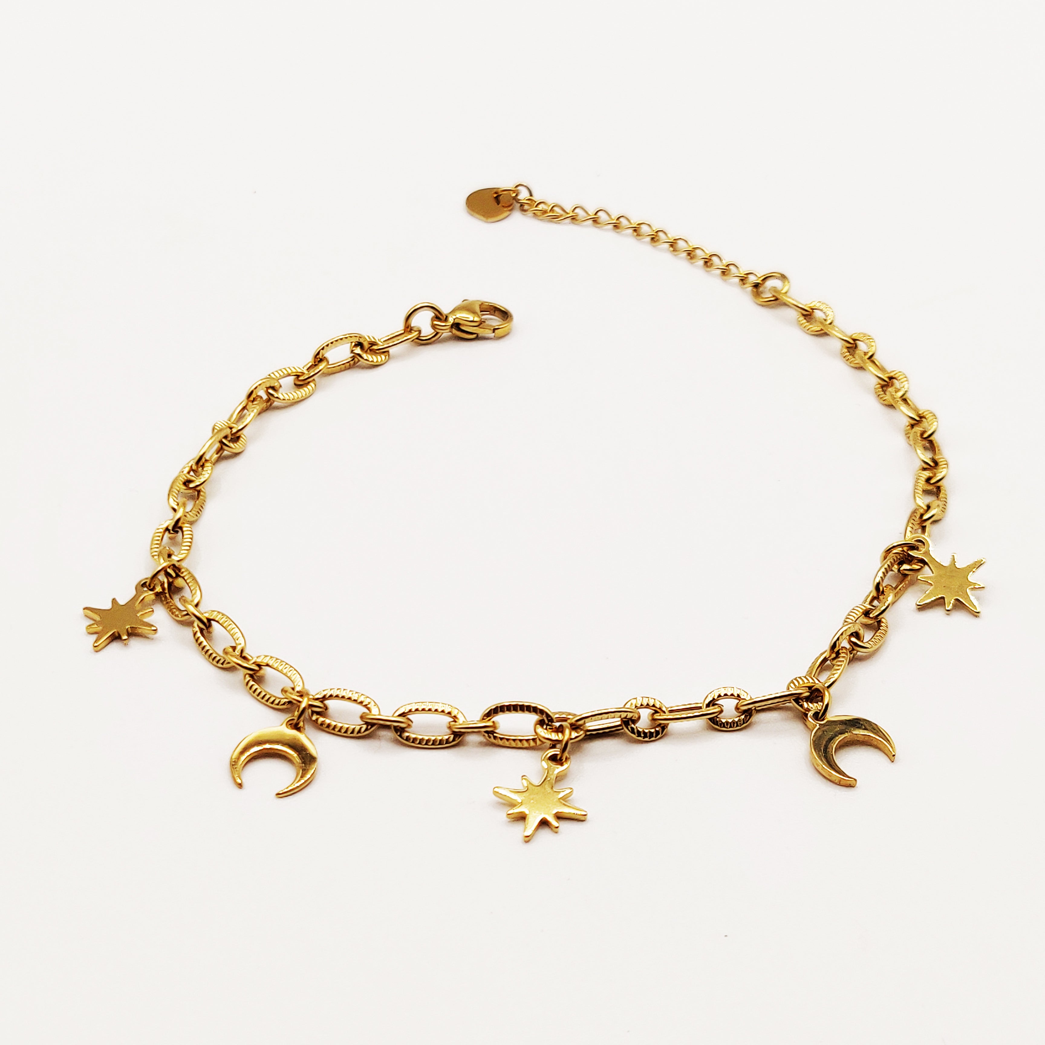 Chaîne de Cheville Chaîne Lunes et Étoiles