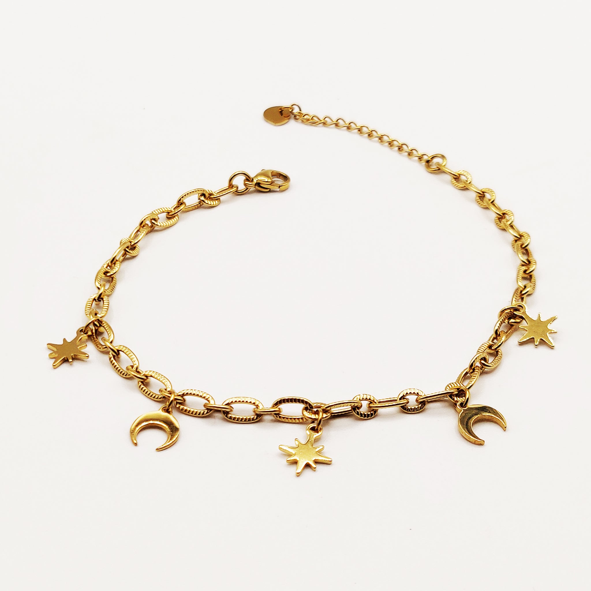 Chaîne de Cheville Chaîne Lunes et Étoiles