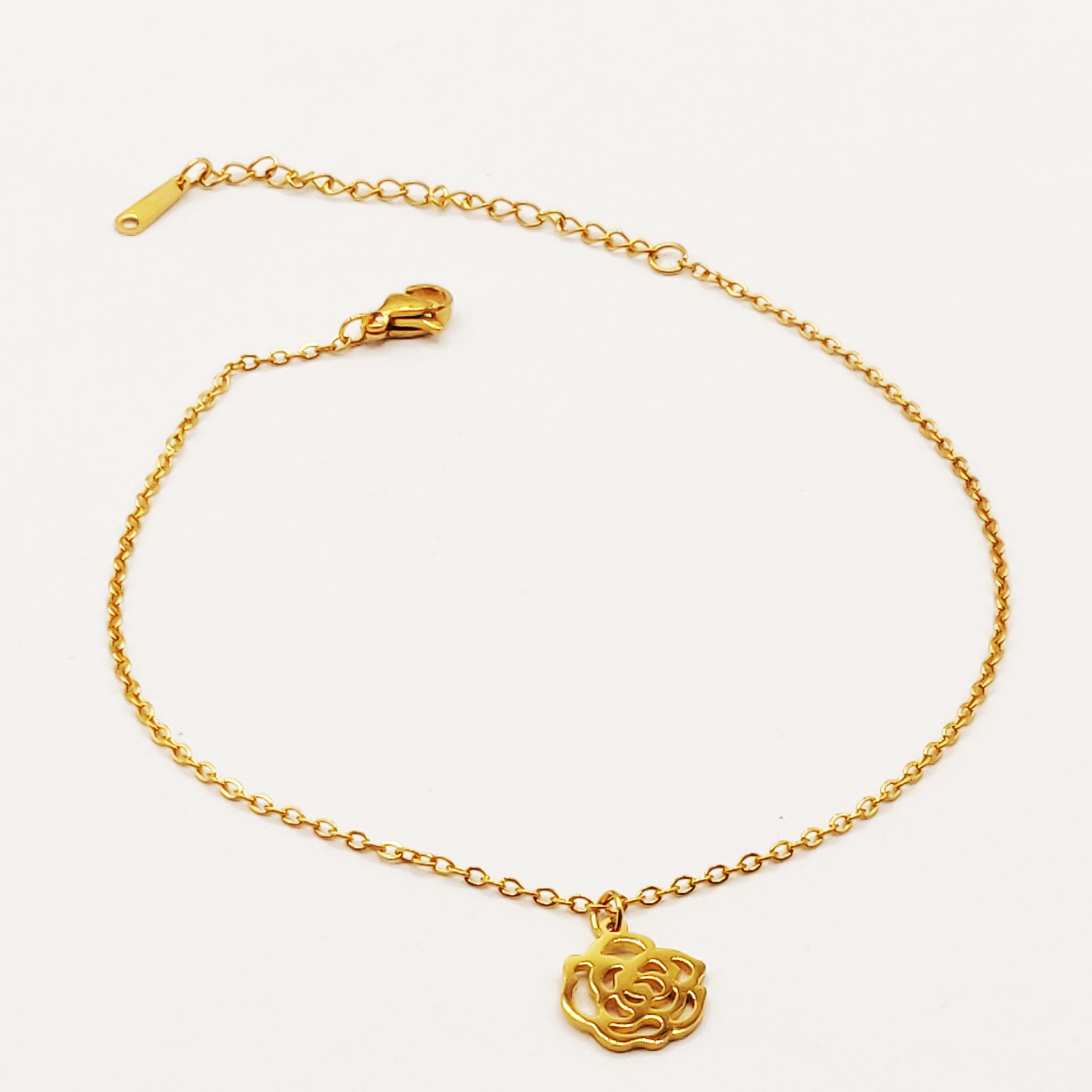 Chaîne de Cheville Fleur Luxe Simple