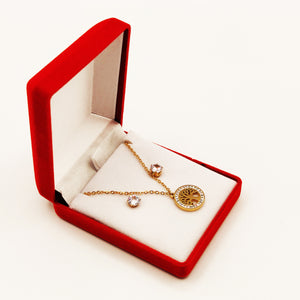 Coffret Collier et Boucles d'oreilles Eden