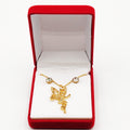 Coffret Collier et Boucles d'oreilles Fée