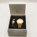 Coffret Montre Giorgio & Dario 4435 Fond Blanc avec Bracelet Rigide V Luxe