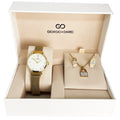 Coffret Montre Giorgio & Dario 5691 avec Collier et Boucles d'oreilles Cadenas Cristaux