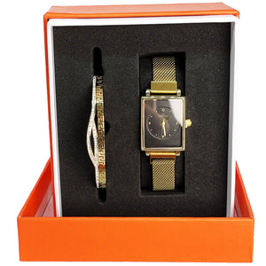 Coffret Montre Giorgio & Dario 6060 avec Bracelet Chic Cristaux