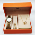 Coffret Montre Giorgio & Dario 6135 avec Collier et Bracelet Romain Cercle